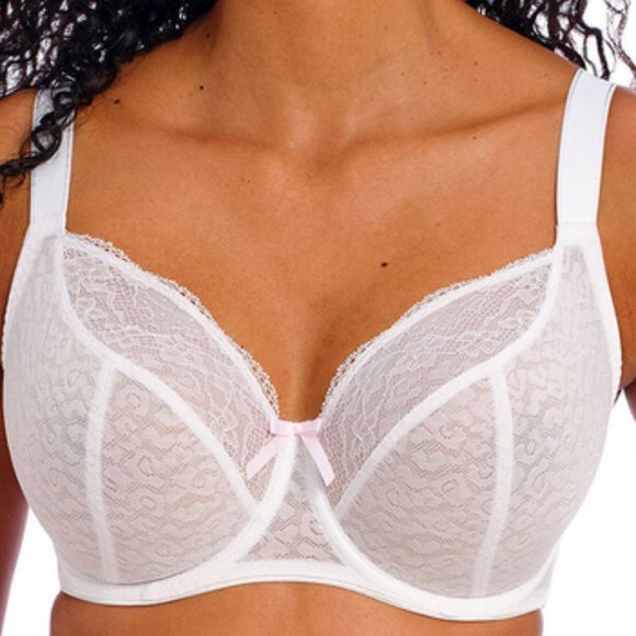 Fancies White Balcony Underwire Bra - Freya AA1012WHE - Picture 1 of 6